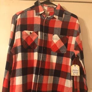 Faded Glory Button Up Polo